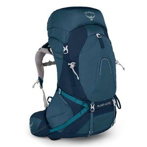Osprey Women's Aura AG 50L Backpack - Challenger Blue, Size M/L